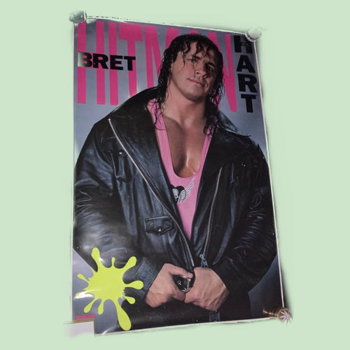 WWF 1993 Bret Hart Poster