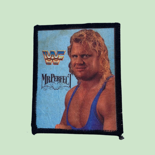 WWF 1991 Mr Perfect Sew On Patch