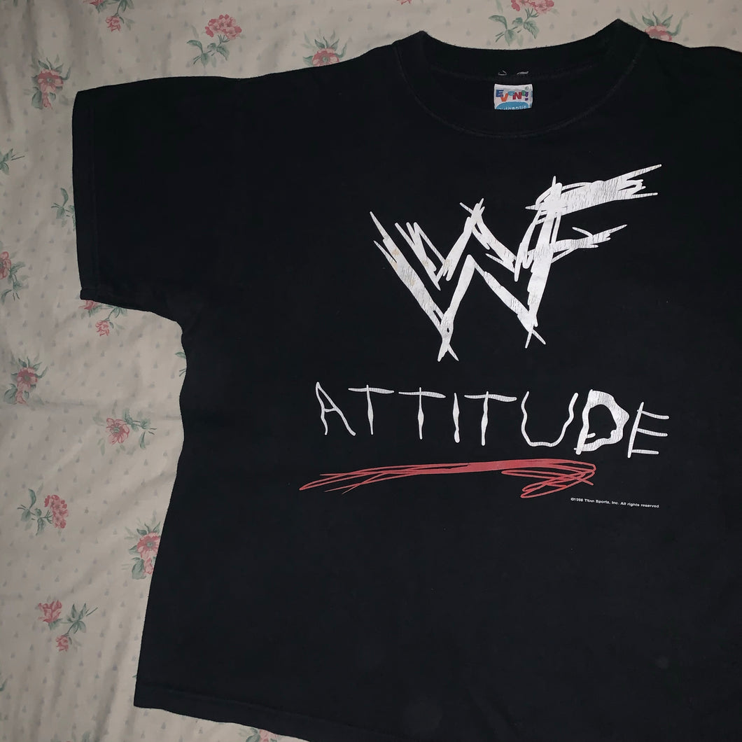 WWF Scratch Logo Attitude Tee