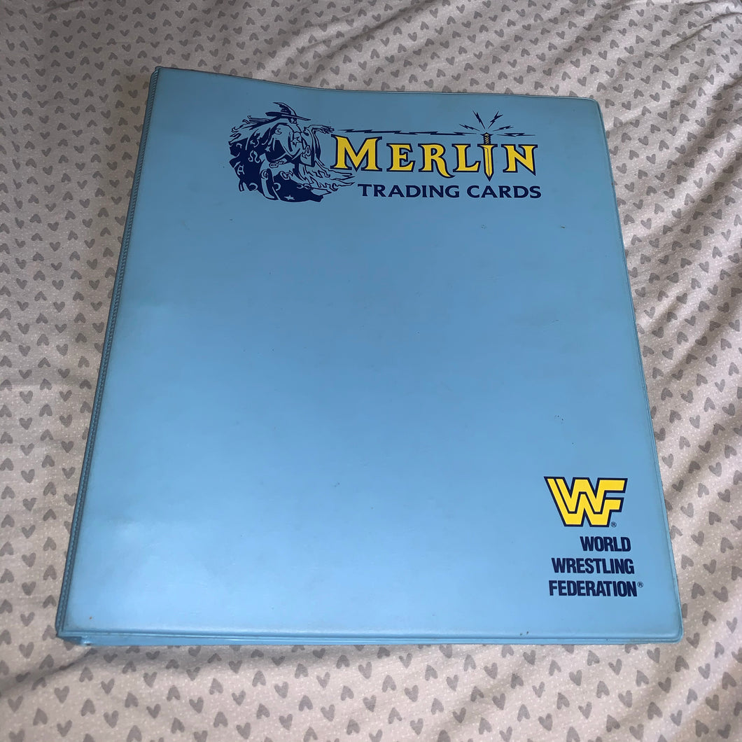 Merlin WWF 1991 Cards & Binder (Full Set 150 Cards) – wwftees