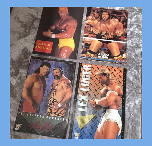 WWF Poster Bundle (Set Of 4)