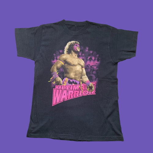 WWF 1991 Euro Release Ultimate Warrior Tee