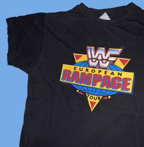 WWF 1991 European Rampage Tour Tee