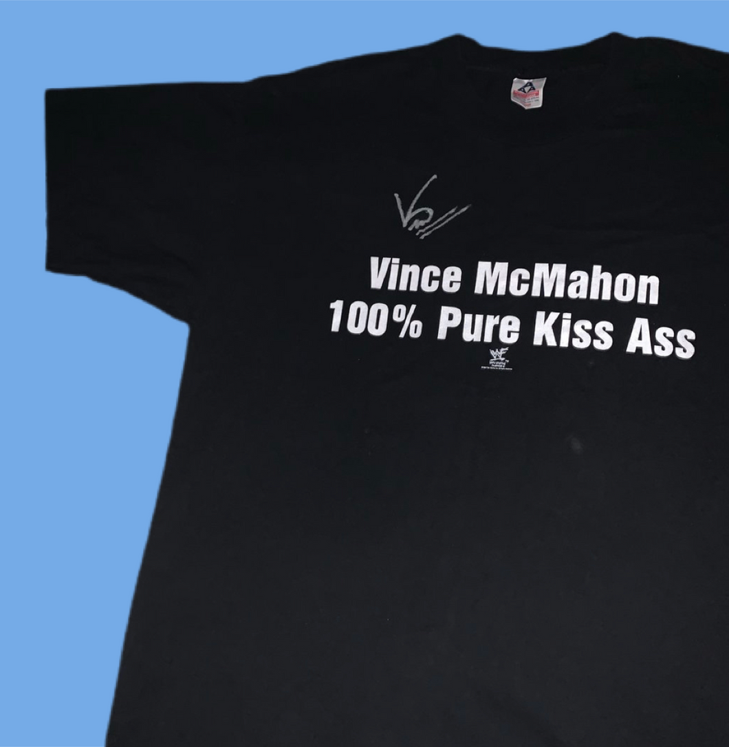 WWF Vince McMahon ’Kiss Ass’ Tee