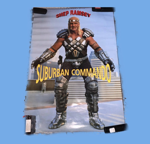 Hulk Hogan Suburban Commando Poster