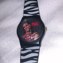 WWF Shawn Michaels Zebra Print Watch