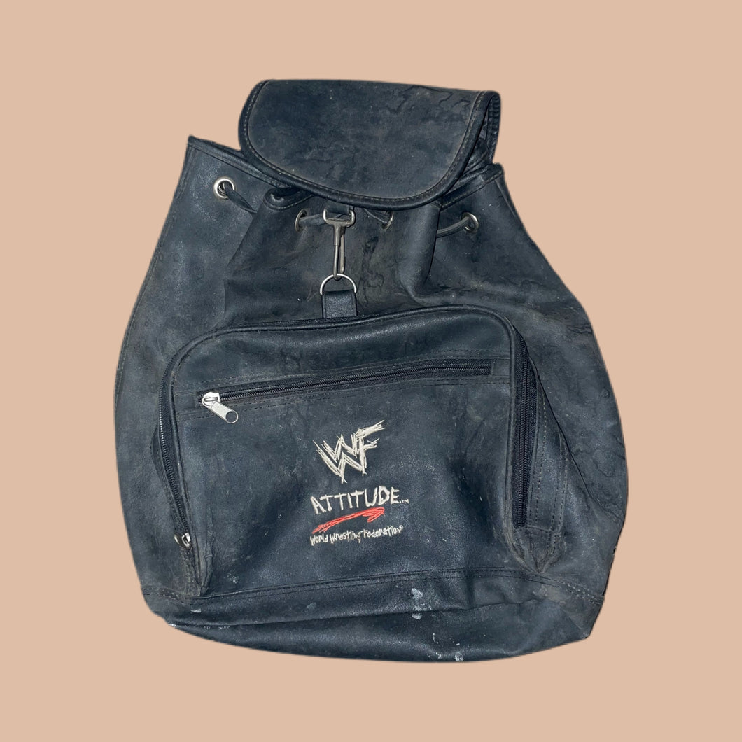 WWF 1998 Leather Backpack