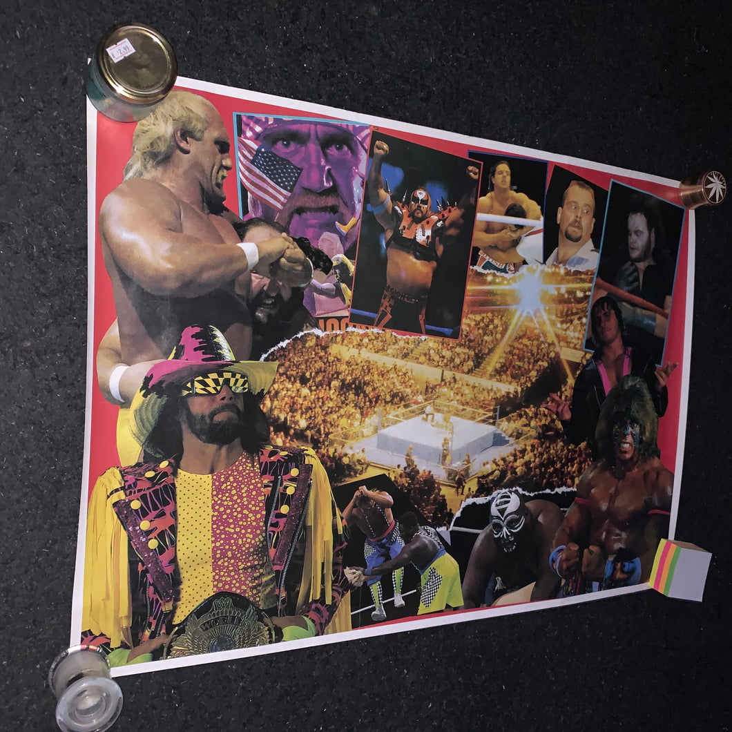 WWF Bootleg Poster