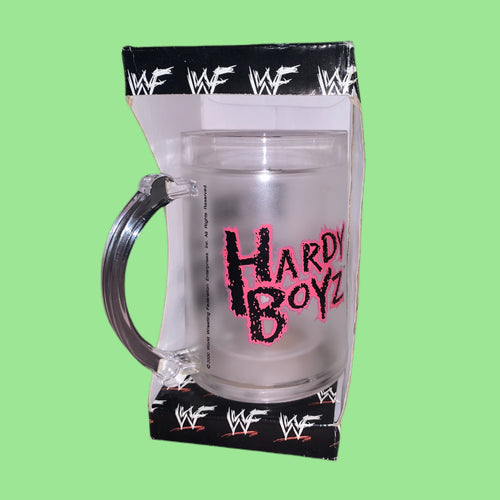 WWF 2000 Hardy Boyz Plastic Cup (New Boxed)