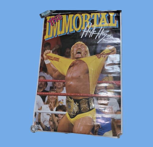 WWF Hulk Hogan 1990 Poster