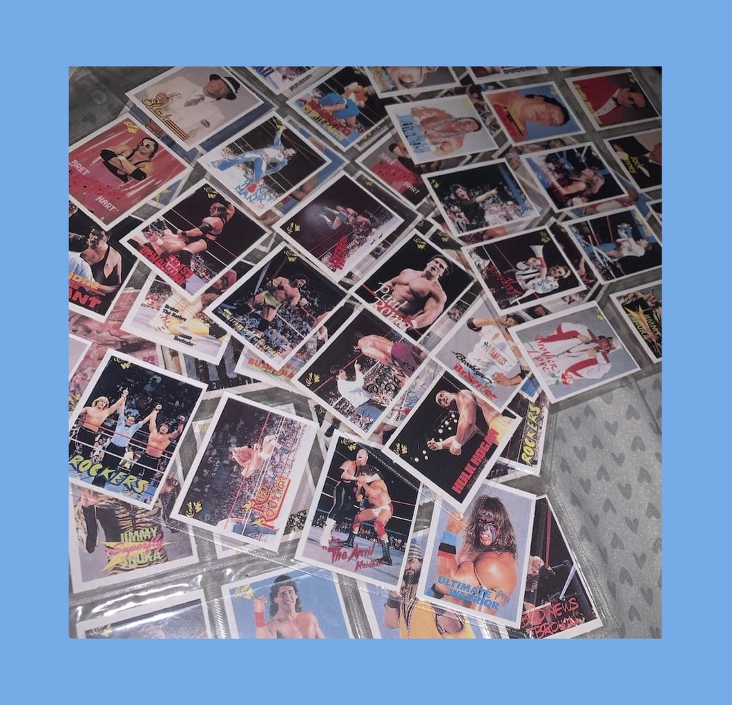 WWF 1989 Mini Card Collection