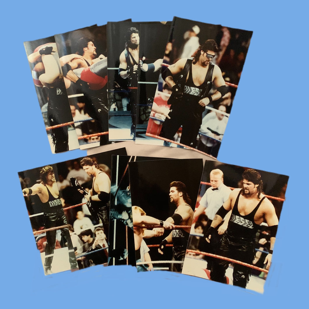 WWF Diesel 1990s Original Photographs (Lot Of 10)
