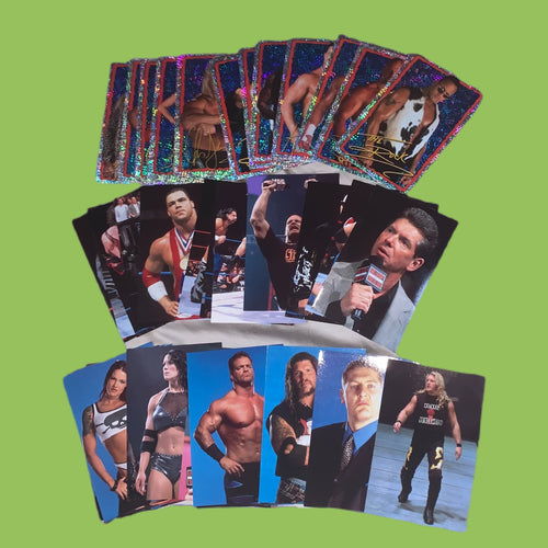WWF 2001 Mega Photo Stickers (Full Set Of 48)