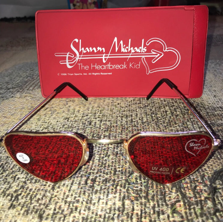 Shawn Michaels Glasses & Case