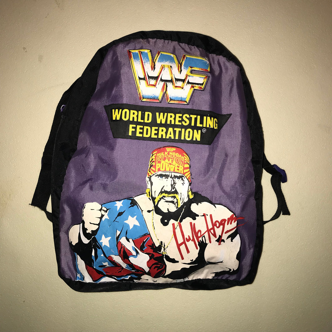 Purple Hulk Hogan Backpack