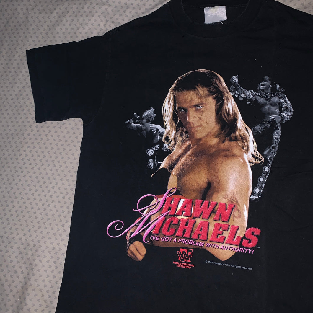 WWF Shawn Michaels ‘Authority’ Tee