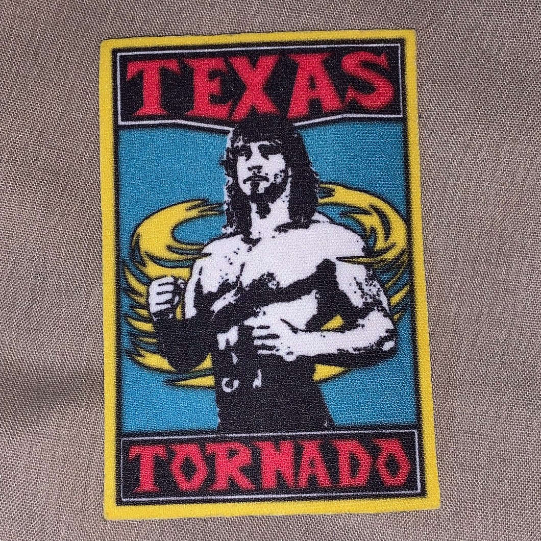 Texas Tornado Iron On Patch