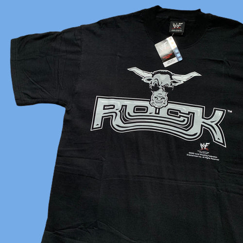 WWF The Rock Logo Tee (Deadstock)