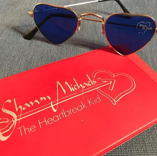 Blue Shawn Michaels Sunglasses
