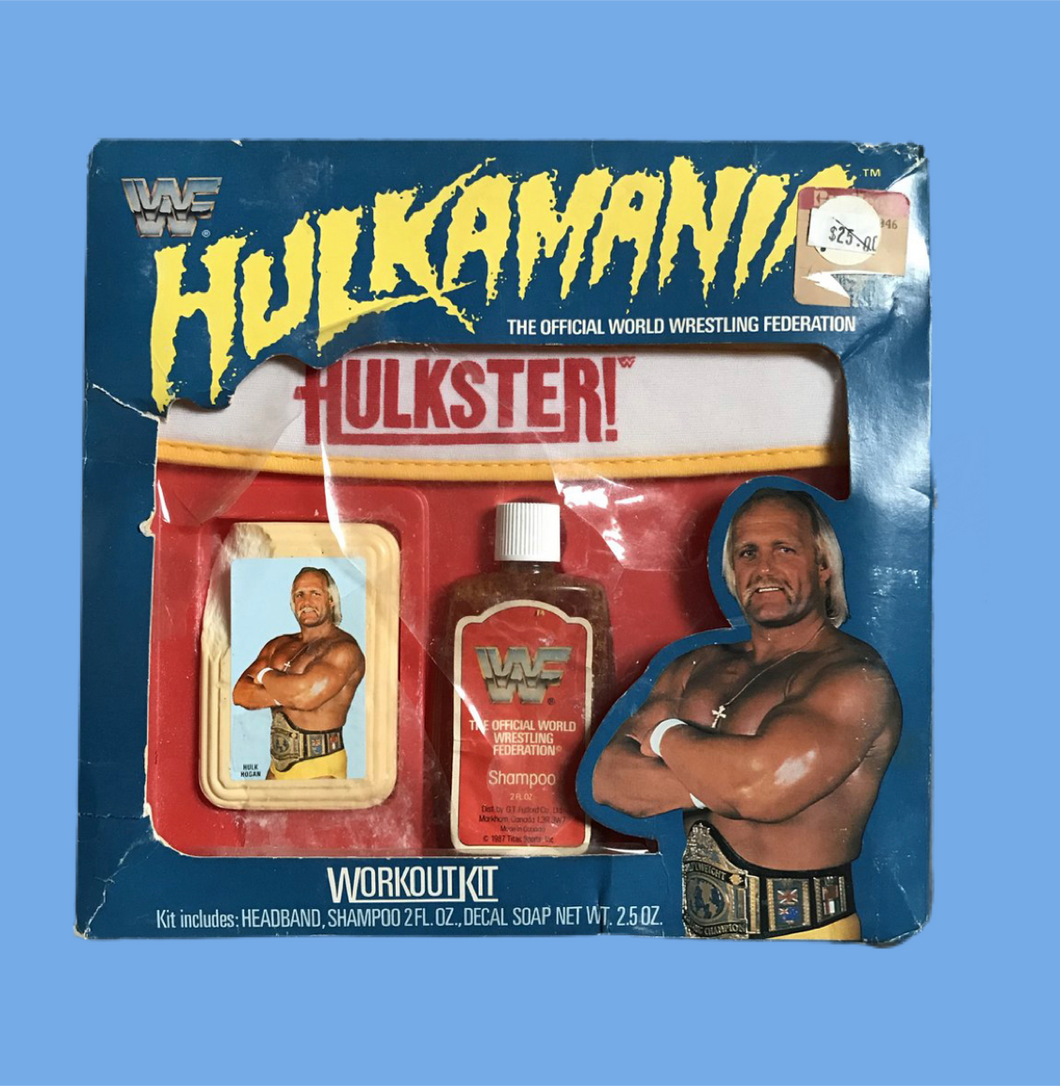 WWF 1980s Hulk Hogan Workout Kit