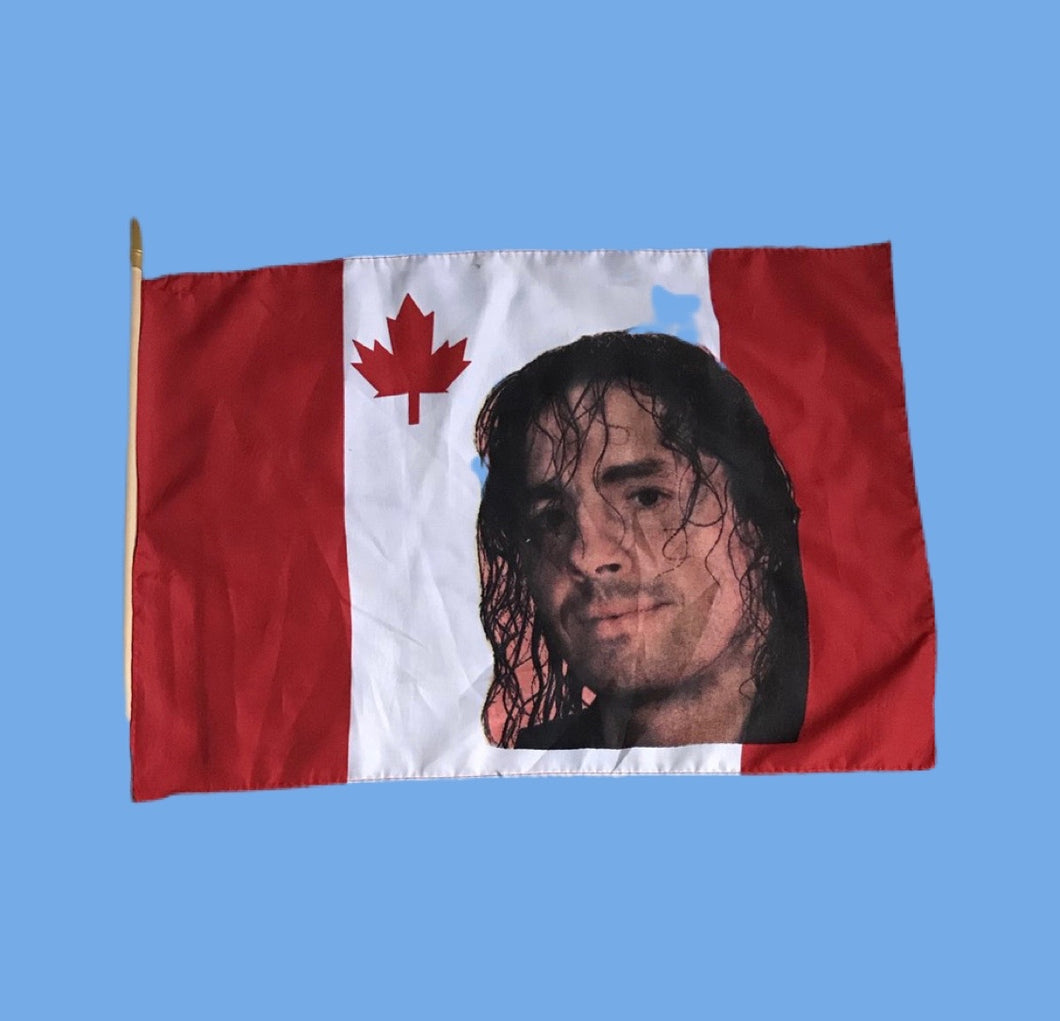 WWF Bret Hart Canada Flag