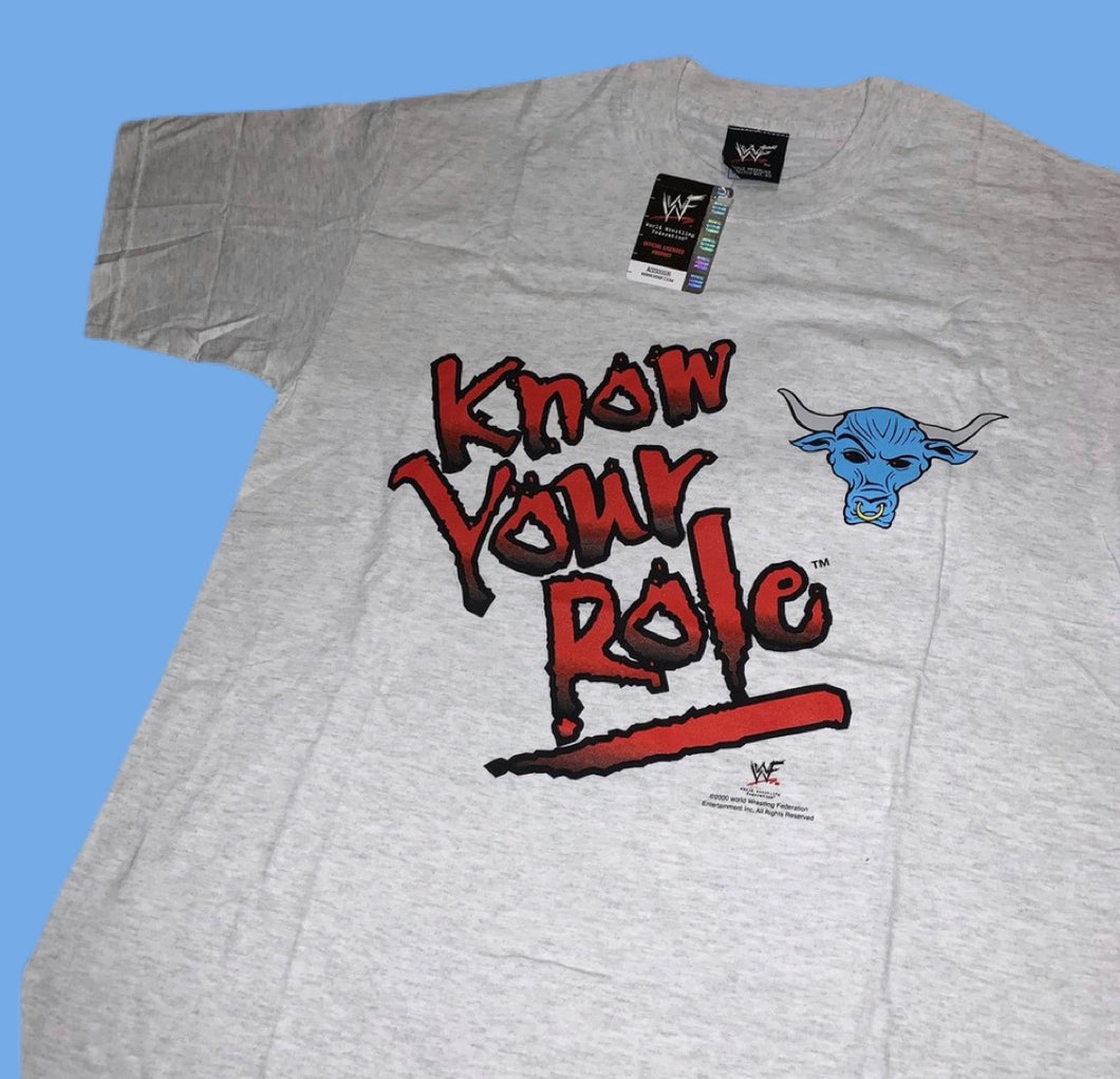 WWF ‘The Rock Know Your Role’ Tee (Deadstock)