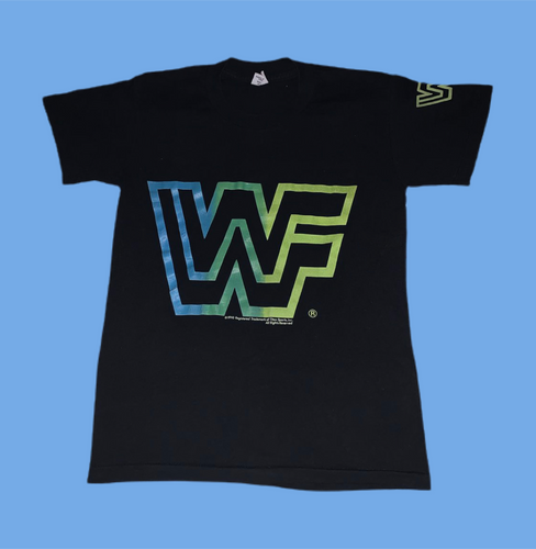 WWF Neon Block Logo Tee