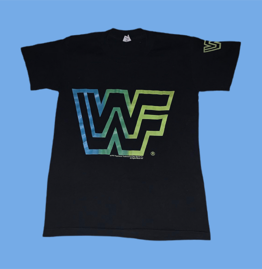 WWF Neon Block Logo Tee