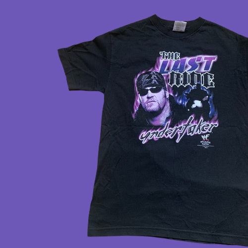 WWF 2000 Undertaker ‘The Last Ride’ Tee (New)