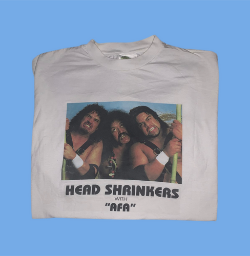 WWF 1994 Headshrinkers ‘With Afa’ Tee