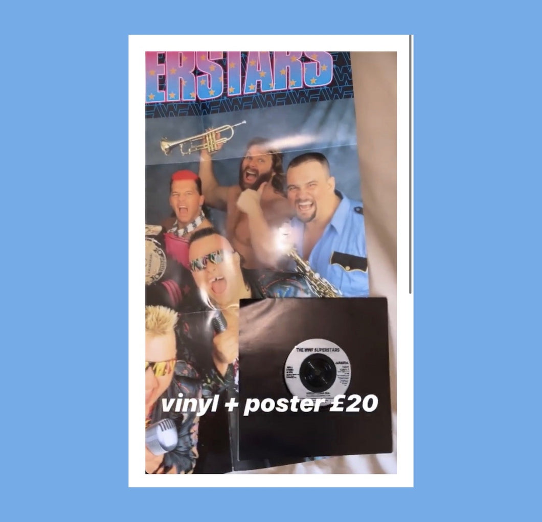 WWF Vinyl + Poster