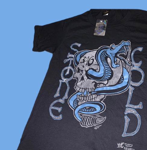 WWF Stone Cold Velvet Skull Tee