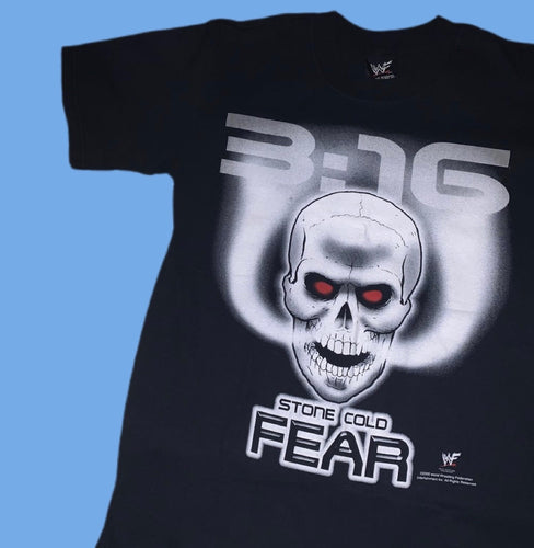 WWF Stone Cold ‘Austin 3.16 Fear’ Tee (New)