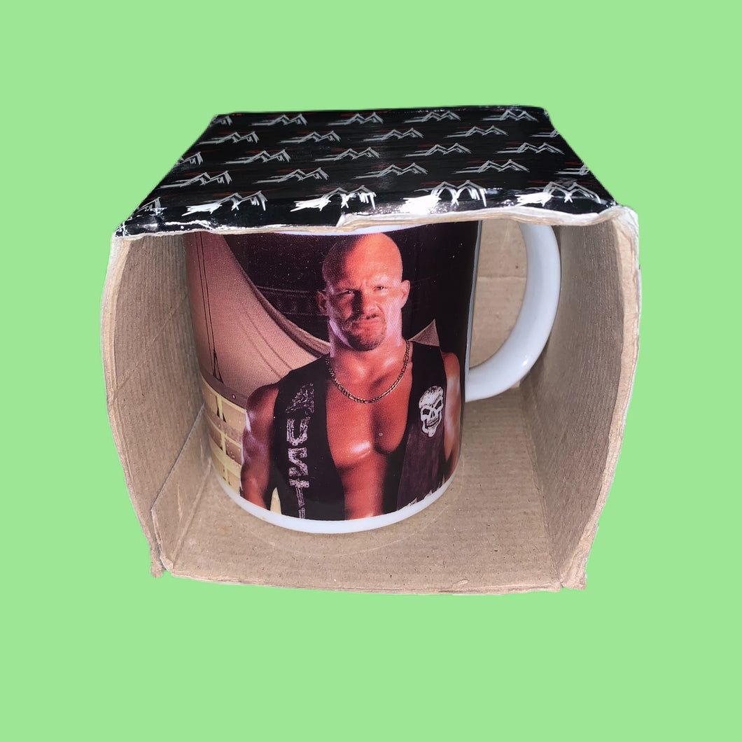 WWF 2000 Stone Cold Steve Austin Cup (New Boxed)