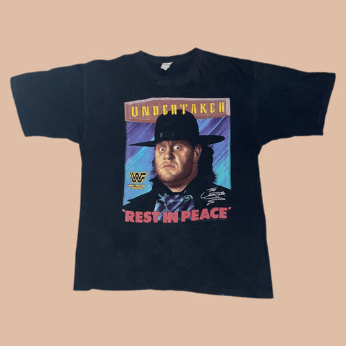 WWF 1991 Undertaker ‘Rest In Peace’ Tee