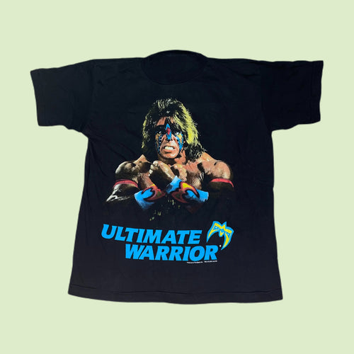 WWF 1992 Ultimate Warrior Euro Tee