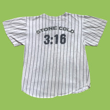 WWF 1999 Stone Cold Striped Baseball Jersey