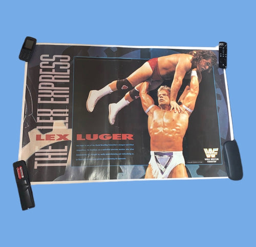 WWF 1993 Lex Luger Poster