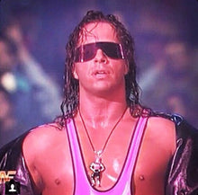 WWF Bret Hart Stainless Steel Pendant