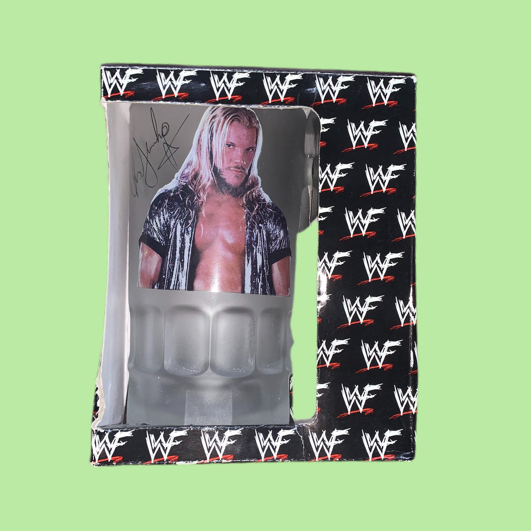 WWF 2000 Chris Jericho Pint Glass (New Boxed)