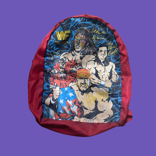 WWF 1991 Backpack (Red Variant)