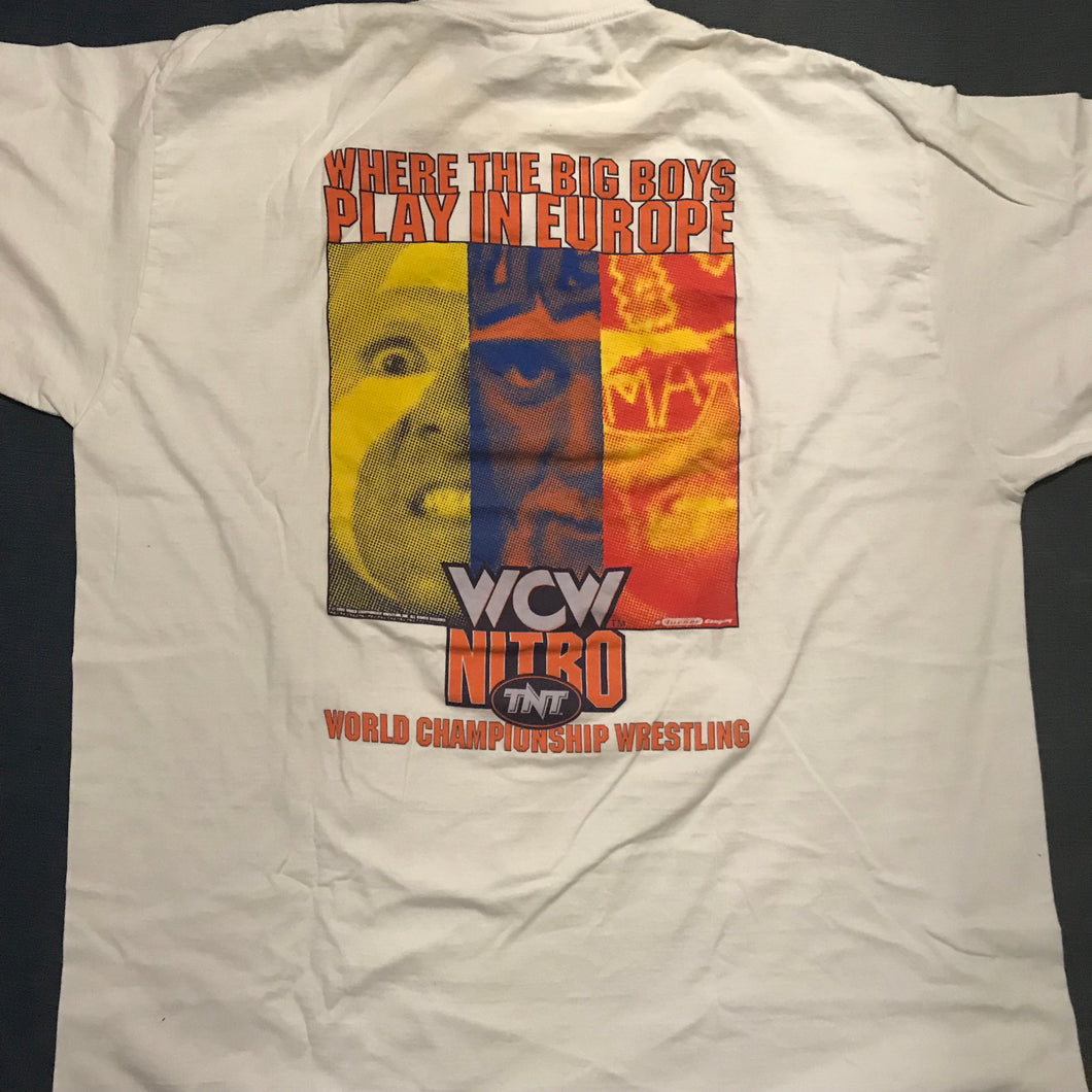 WCW ‘Where The Big Boys Play In Europe’ Tee