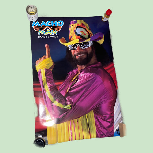 WWF 1992 Macho Man Randy Savage Poster