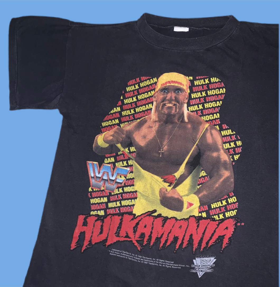 WWF Hulk Hogan ‘Hulkamania’ Tee