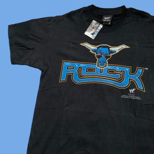 WWF The Rock Logo Tee (Deadstock)