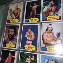 WWF 1985 1st Edition Collectors Cards + Stickers (Full Set)