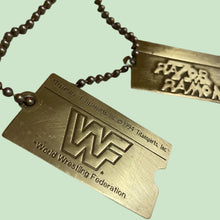 WWF 1994 Razor Ramon Dog Tags/Chain